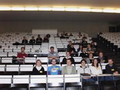 Part of the audience and the organizing committee at the end of the event.