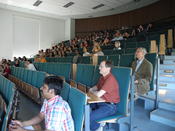 At the lecture hall of Botanic Garden and Botanical Museum during the first DCPS Day.